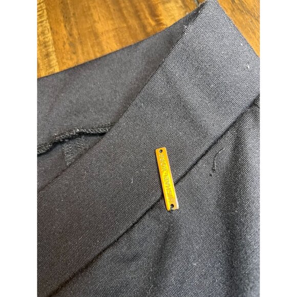 Michael Kors Pants Womens XL Black Pull On Stretch Slim Fit Minimal Classic - Picture 4 of 4